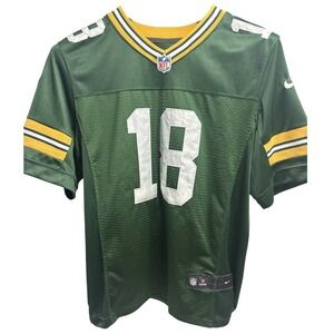 Nike Green Bay Packers Randall Cobb 18 NFL On Field Jersey Mens Size 40 Medium